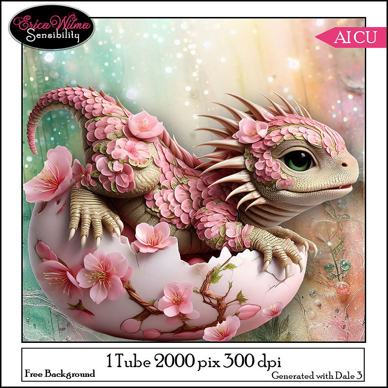 (image for) EW AI Flower Dragon 01 2024